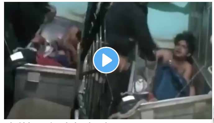 Shocking video