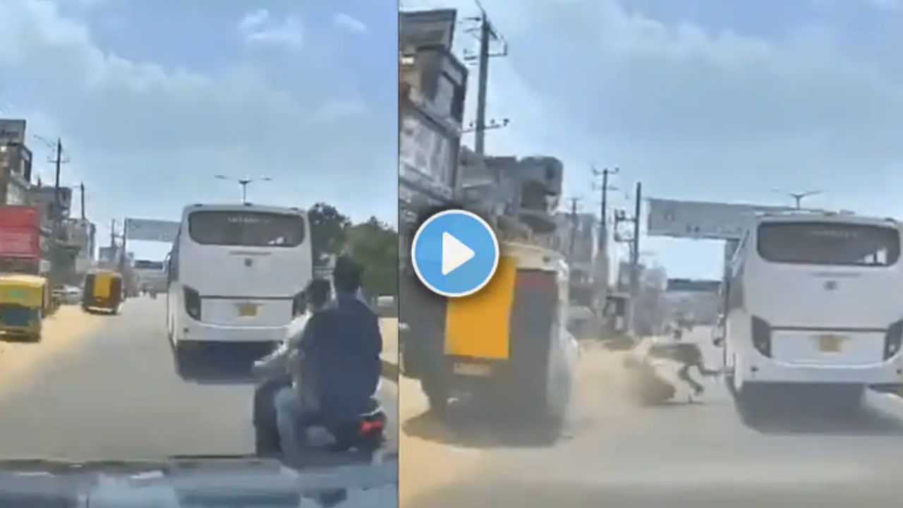 Road side accident